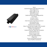 Flowmaster 50 Series HD Chambered Muffler 9530560
