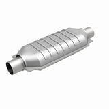 MagnaFlow universal catalytic converter 2.25 inch inlet/outlet stainless steel CARB compliant 95505
