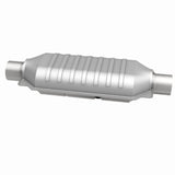 MagnaFlow universal catalytic converter 2.25 inch inlet/outlet stainless steel CARB compliant 95505