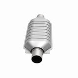 MagnaFlow universal catalytic converter 2.25 inch inlet/outlet stainless steel CARB compliant 95505