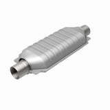 MagnaFlow universal catalytic converter 2.5 inch inlet/outlet stainless steel Federal EPA compliant OBDII 95506