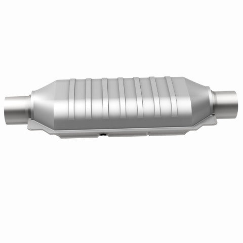 MagnaFlow universal catalytic converter 2.5 inch inlet/outlet stainless steel Federal EPA compliant OBDII 95506