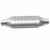 MagnaFlow universal catalytic converter 2.5 inch inlet/outlet stainless steel Federal EPA compliant OBDII 95506