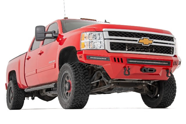 Fits Chevy/GMC 2500HD/3500HD (11-19) 3.5 Inch Knuckle Lift Kit; M1; 95740RED
