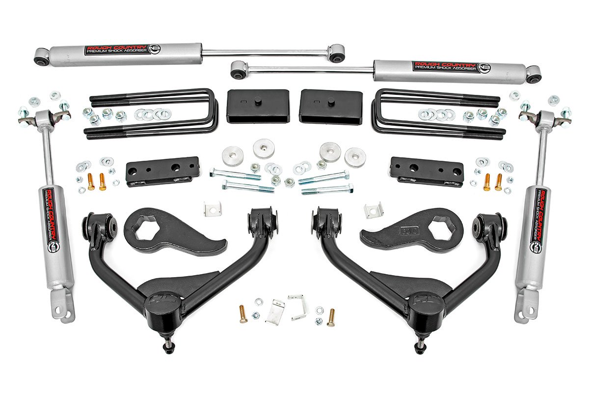 Lift kit for 2020-2024 Chevy Silverado by Rough Country