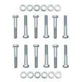 Mr. Gasket intake manifold bolt set Ford zinc aluminum steel 958G