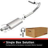 Fits Direct-Fit Replacement Exhaust System 106-0989 aluminized steel