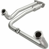 MagnaFlow direct-fit catalytic converter fits 1996-2000 Chevrolet K2500, Chevrolet C2500, and additional vehicles. Hardware is included to eliminate the hassle of working with corr