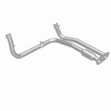 MagnaFlow direct-fit catalytic converter fits 1996-2000 Chevrolet K2500, Chevrolet C2500, and additional vehicles. Hardware is included to eliminate the hassle of working with corr