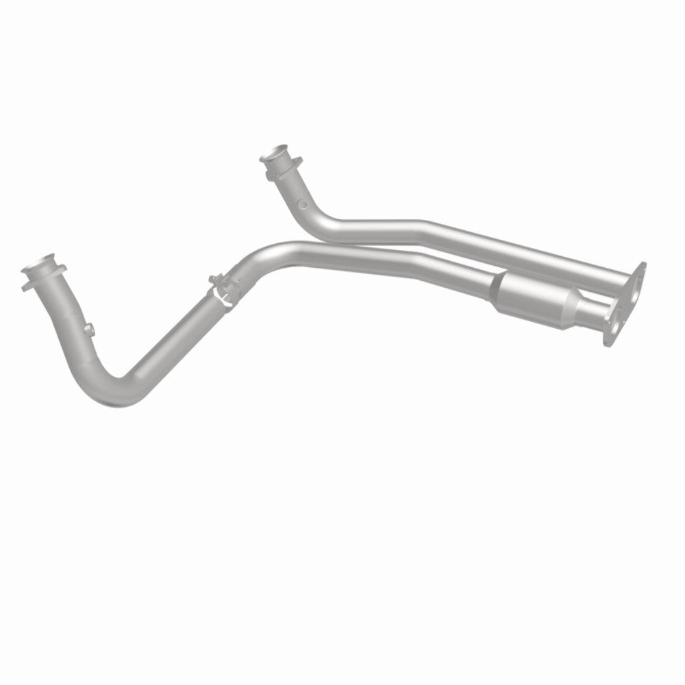 MagnaFlow direct-fit catalytic converter fits 1996-2000 Chevrolet K2500, Chevrolet C2500, and additional vehicles. Hardware is included to eliminate the hassle of working with corr
