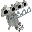 MagnaFlow direct-fit catalytic converter for 1996-2000 Honda Civic 1.6L stainless steel CARB compliant 452029