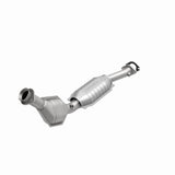 MagnaFlow direct-fit catalytic converter fits 1996-2002 Mercury Grand Marquis, Lincoln Town Car, and additional vehicles and 1996-2000 Crown Vic 4.6L 50 S 4.6L stainless steel CARB