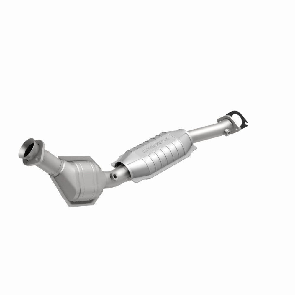 MagnaFlow direct-fit catalytic converter fits 1995-2002 Mercury Grand Marquis, Lincoln Town Car, and additional vehicles and 1996-2000 Crown Vic 4.6L stainless steel CARB compliant
