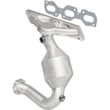 MagnaFlow direct-fit catalytic converter for 1996-2000 Ford 2.5L stainless steel CARB compliant 452002