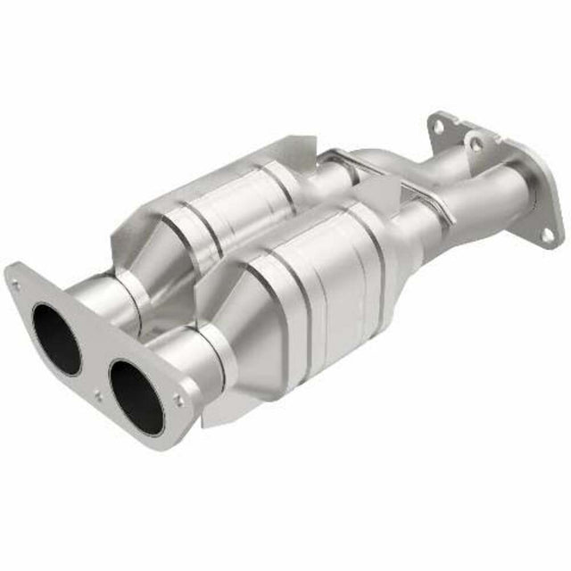 MagnaFlow direct-fit catalytic converter fits 1996-1998 Ford Explorer 5.0L and 1997-1998 Mercury Mountaineer 5.0L stainless steel CARB compliant 447201