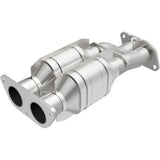 MagnaFlow direct-fit catalytic converter fits 1996-1998 Ford Explorer 5.0L and 1997-1998 Mercury Mountaineer 5.0L stainless steel CARB compliant 447201