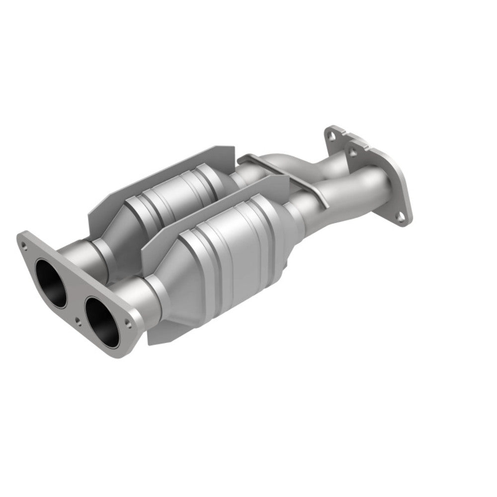 MagnaFlow direct-fit catalytic converter fits 1996-1998 Ford Explorer 5.0L and 1997-1998 Mercury Mountaineer 5.0L stainless steel CARB compliant 447201