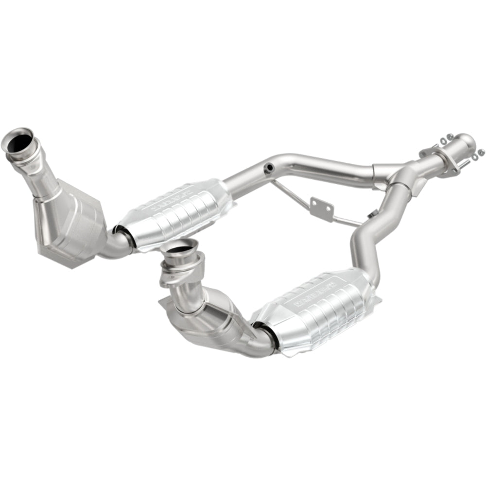 MagnaFlow direct-fit catalytic converter for Ford Mustang 3.8L stainless steel CARB compliant 444064