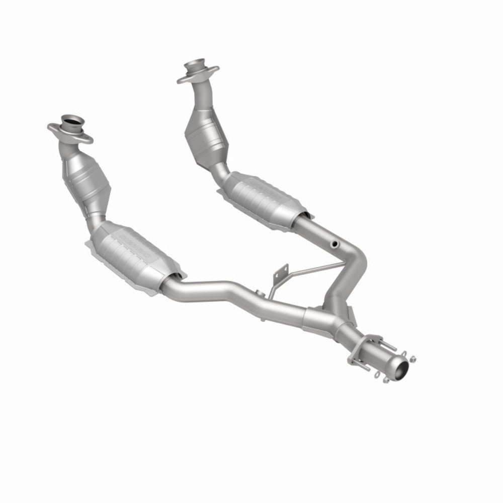MagnaFlow direct-fit catalytic converter for Ford Mustang 3.8L stainless steel CARB compliant 444064