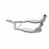 MagnaFlow direct-fit catalytic converter for 1996-1998 Ford Mustang 3.8L stainless steel CARB compliant 93344