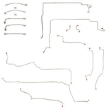t 96-98 Ford Mustang GT Brake Line & Hose Kit w/ ABS BLH15 Fine Lines