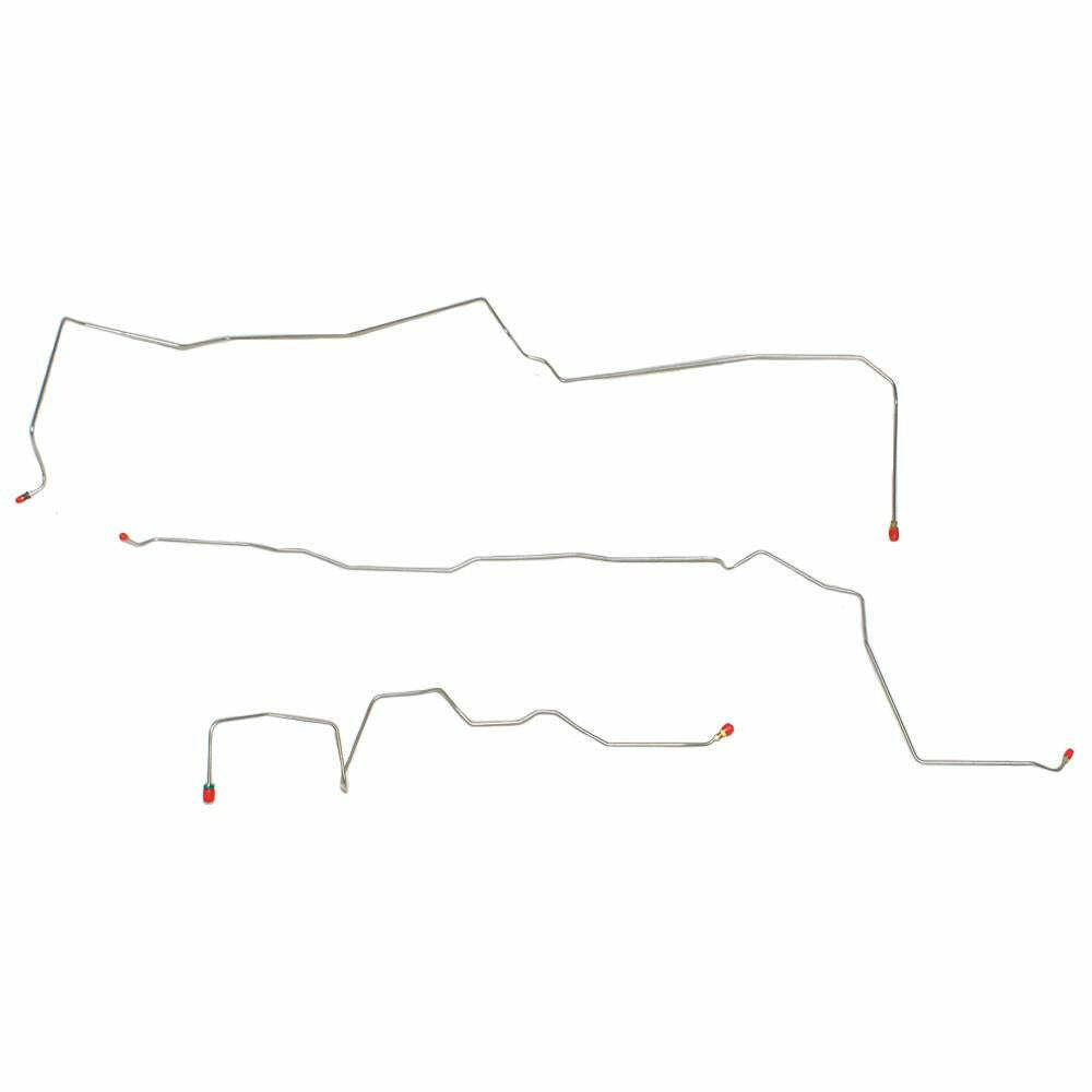 t 96-98 Ford Mustang GT Brake Line & Hose Kit w/ ABS BLH15 Fine Lines