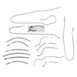 Fuel Line Kit for 1996-1998 Chevy K1500 short bed stainless steel