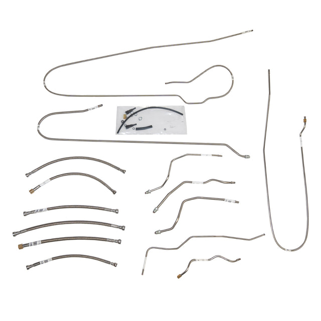 Fuel Line Kit for 1996-1998 Chevy K1500 short bed stainless steel