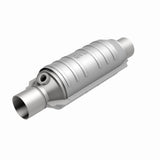 MagnaFlow universal catalytic converter 2.5 inch inlet/outlet stainless steel CARB compliant 418036