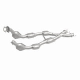 MagnaFlow direct-fit catalytic converter for 1996-1998 Ford Mustang 4.6L stainless steel Federal EPA compliant OBDII 93348