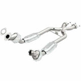 MagnaFlow direct-fit catalytic converter for 1996-1998 Ford Mustang stainless steel CARB compliant 441112