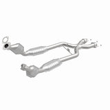 MagnaFlow direct-fit catalytic converter for 1996-1998 Ford Mustang stainless steel CARB compliant 441112