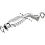 MagnaFlow direct-fit catalytic converter fits 1998-1999 Chevrolet Blazer, GMC Jimmy, and additional vehicles and 1996-1999 GM Blazer/Jimmy 4.3L stainless steel CARB compliant 44721
