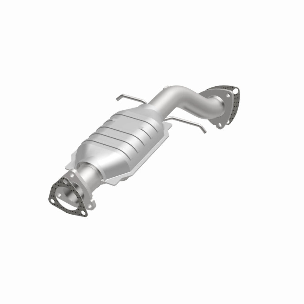 MagnaFlow direct-fit catalytic converter fits 1998-1999 Chevrolet Blazer, GMC Jimmy, and additional vehicles and 1996-1999 GM Blazer/Jimmy 4.3L stainless steel CARB compliant 44721