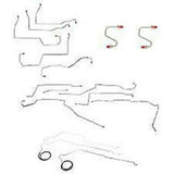 t 96-99 Buick Lesabre Brake & Fuel line Kit No Traction Control - CBF0010SS Fine Lines
