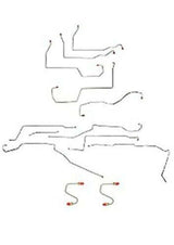 t 96-99 Buick Lesabre with Traction Control Brake Line Kit Steel Fine Lines
