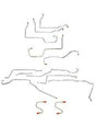t 96-99 Buick Lesabre with Traction Control Brake Line Kit Steel Fine Lines