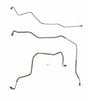 t 96-99 Chevrolet Cavalier Front Brake Lines No Traction Control Stainless Steel Fine Lines