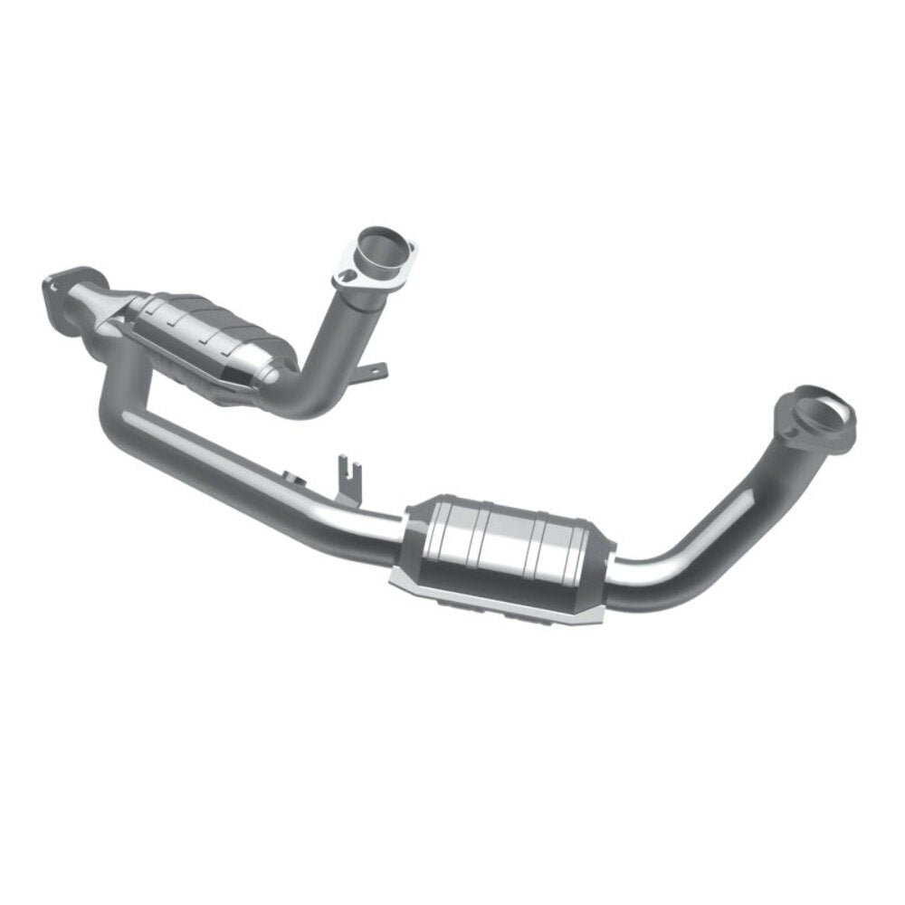 MagnaFlow direct-fit catalytic converter for 1996-1999 Ford stainless steel CARB compliant 444034