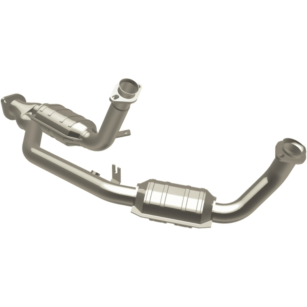 MagnaFlow direct-fit catalytic converter for 1996-1999 Ford stainless steel CARB compliant 444034