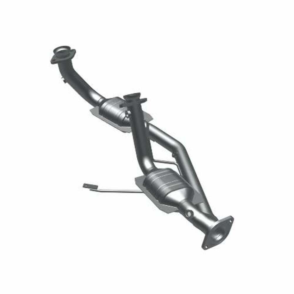 MagnaFlow direct-fit catalytic converter fits 1996-1999 Ford Taurus 3.0L and 1996-1999 Mercury Sable 3.0L stainless steel Federal EPA compliant OBDII 93436