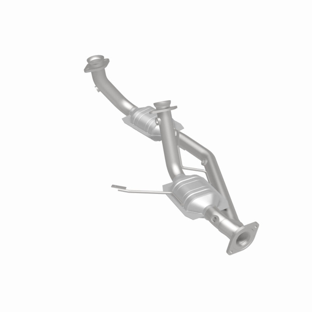 MagnaFlow direct-fit catalytic converter fits 1996-1999 Ford Taurus 3.0L and 1996-1999 Mercury Sable 3.0L stainless steel Federal EPA compliant OBDII 93436