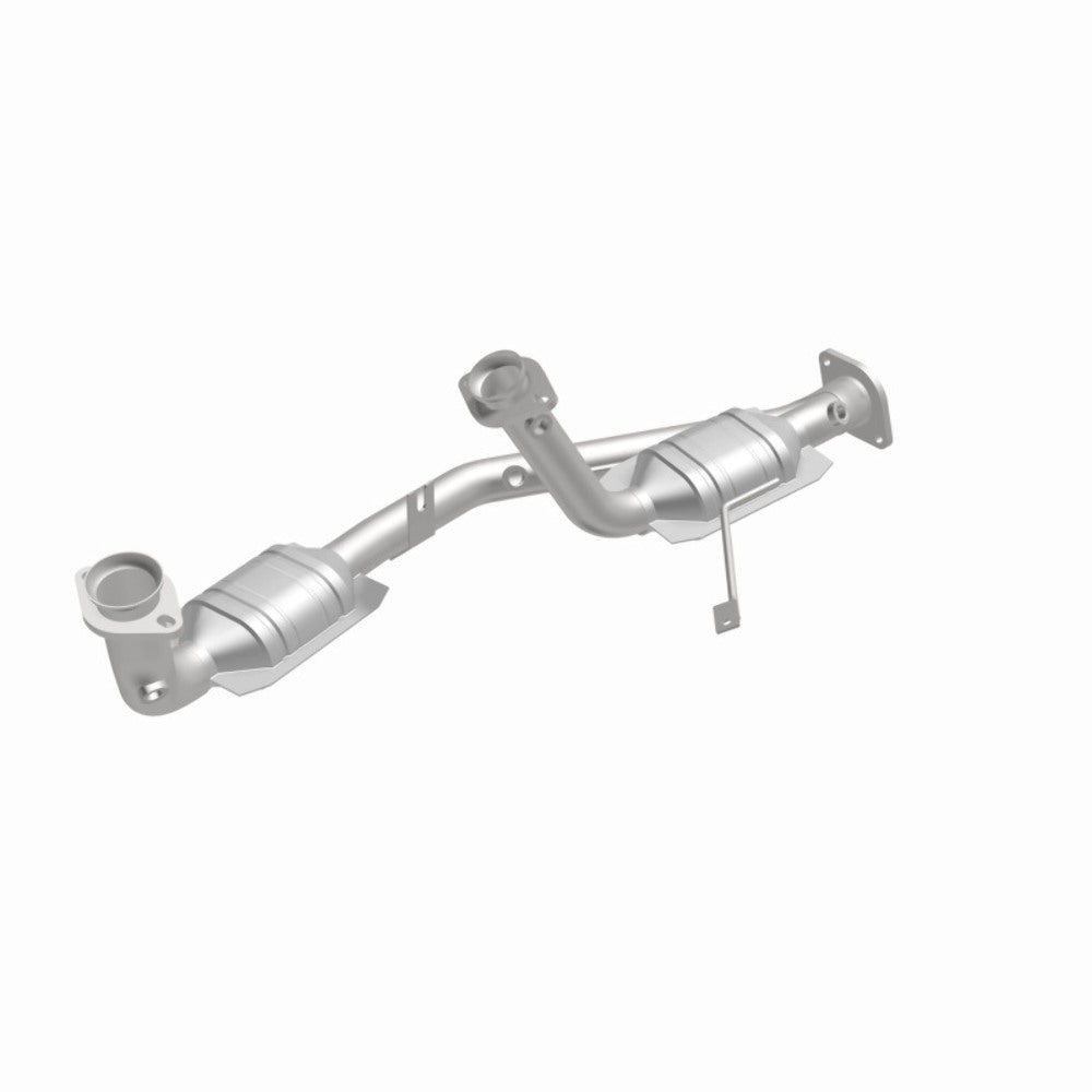 MagnaFlow direct-fit catalytic converter fits 1996-1999 Ford Taurus 3.0L and 1996-1999 Mercury Sable 3.0L stainless steel Federal EPA compliant OBDII 93436