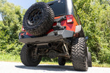 Fits Jeep Wrangler JK (07-18) Performance Exhaust; Dual Outlet; 96002A