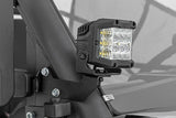 LED Light Kit; Cage Mount; 2" Black Pair; White DRL; CFMOTO UFORCE 1000 96104