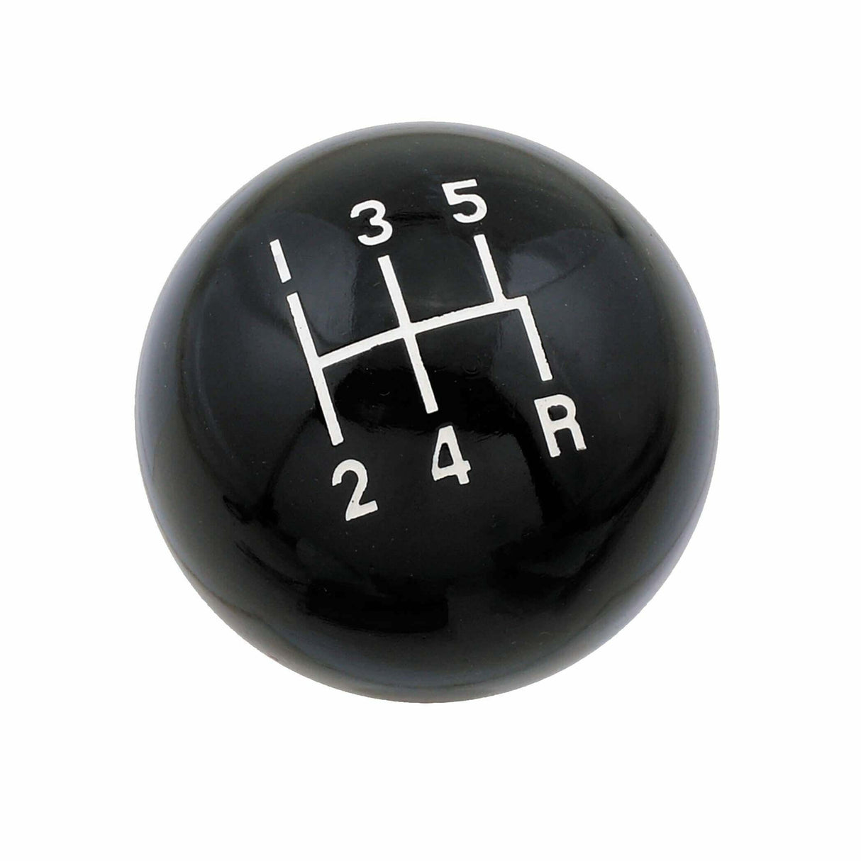 Mr. Gasket shifter knob 5 speed classic round black 9626