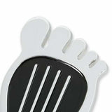 Mr. Gasket foot print gas pedal pad aluminum chrome and painted black trim 9645