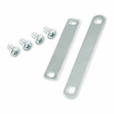 Mr. Gasket foot print gas pedal pad aluminum chrome and painted black trim 9645