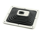 Mr. Gasket shifter boot large 7 3/4 in X 4 1/2 in black rubber 9649