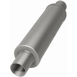 Exhaust Muffler for 4in. Round Straight-Through Performance Exhaust Muffler MagnaFlow 10445